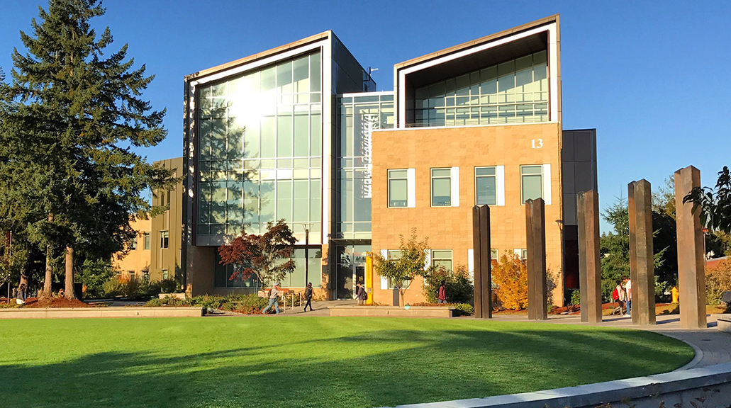 Image of the Harned Center, TCC's health building