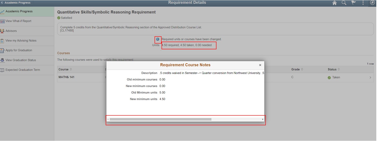 Student View of Enrollment Services Comment