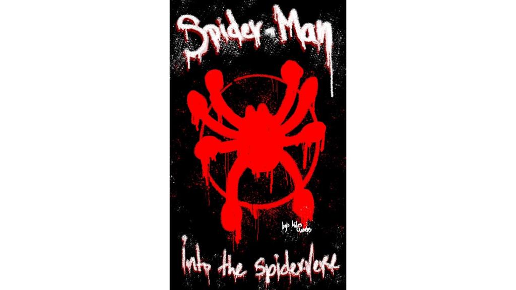 Spider Man block color poster