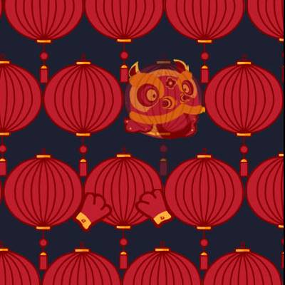 design of patterned Chinese lanterns