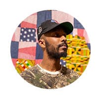 male staring off into the distance