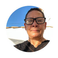 female taking a selfie