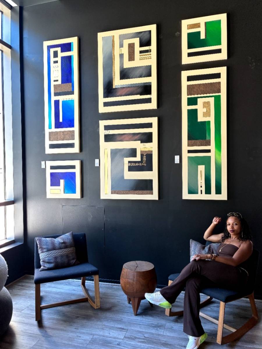 Painting by TyResha Jones-Smith