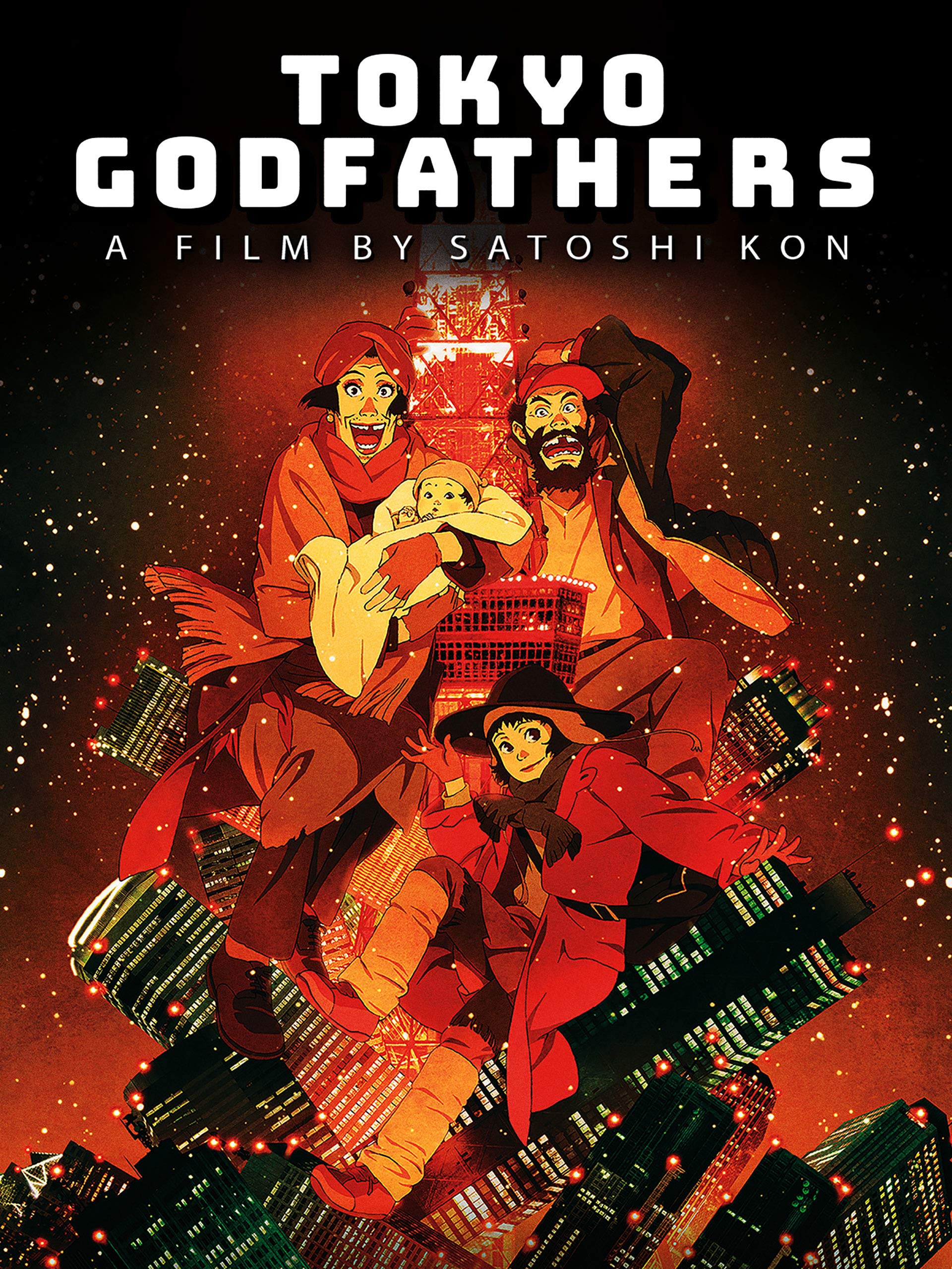 Movie poster for Tokyo Godfathers