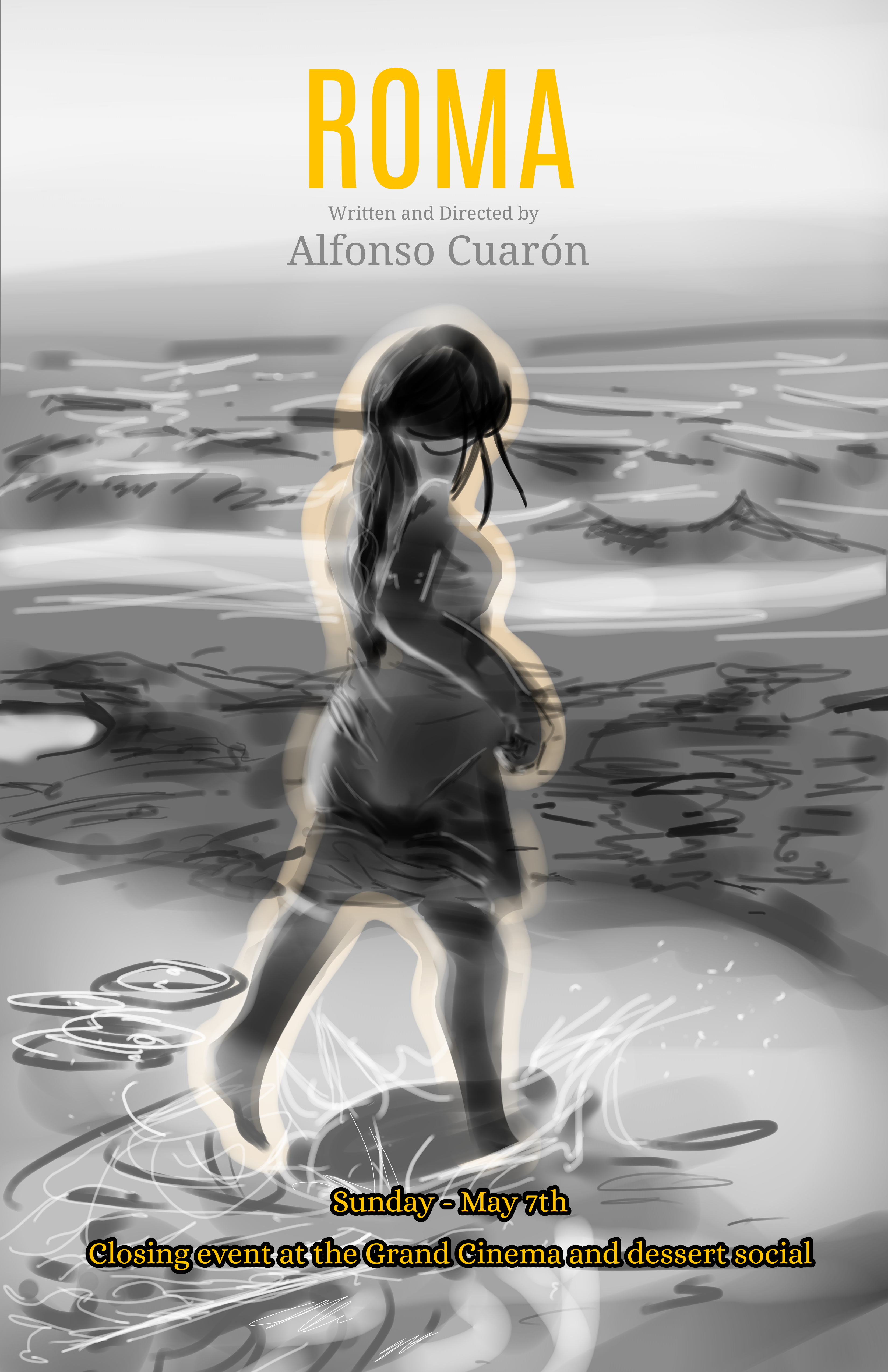 Movie poster for Roma