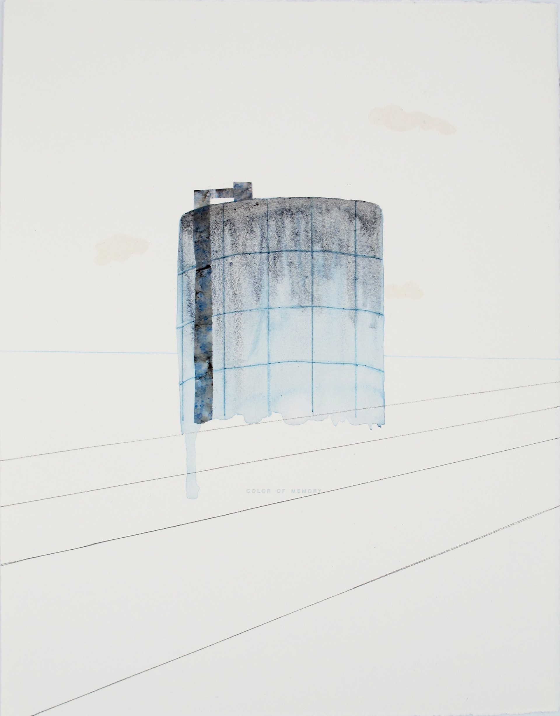 image of a piece of artwork called Port Tank Studies. 