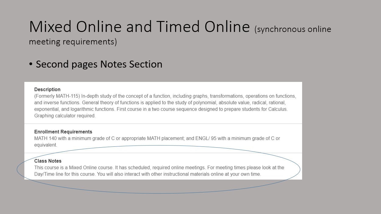 mixed online learning method view in ctcLink
