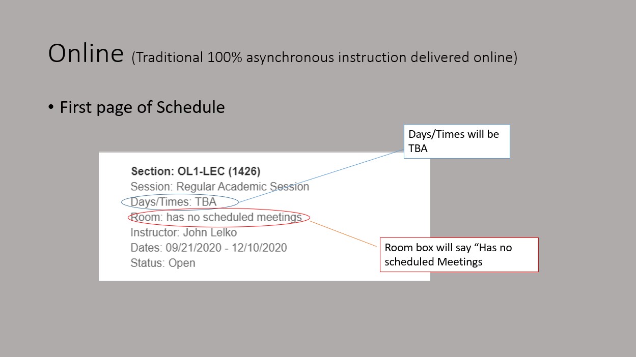 online learning method view in ctcLink
