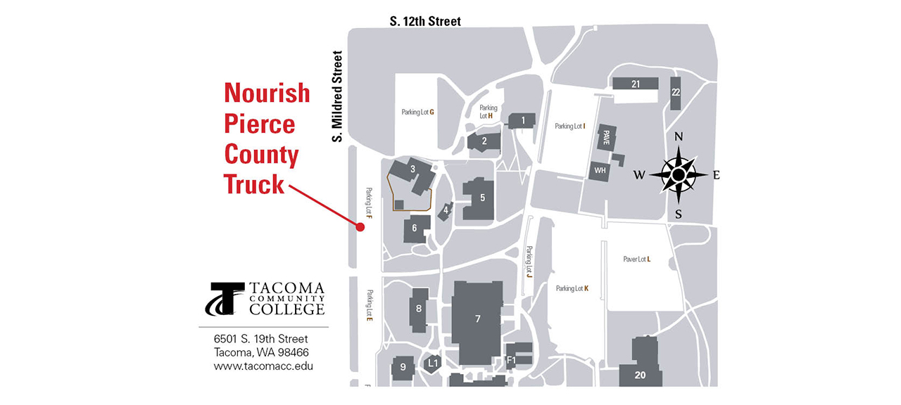 Nourish Pierce County Truck Coming to Campus Tuesday Nights