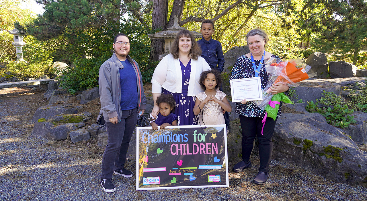 Rosy Schlitzkus Recognized as Champion for Children