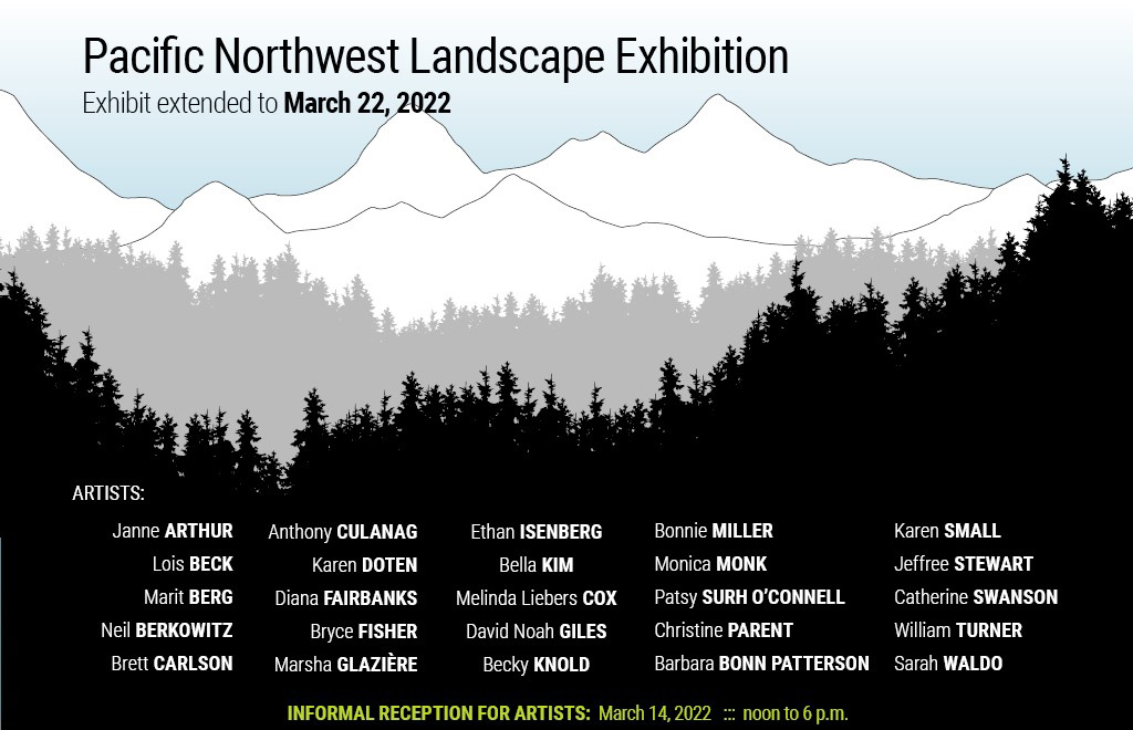 postcard for landscape exhibit
