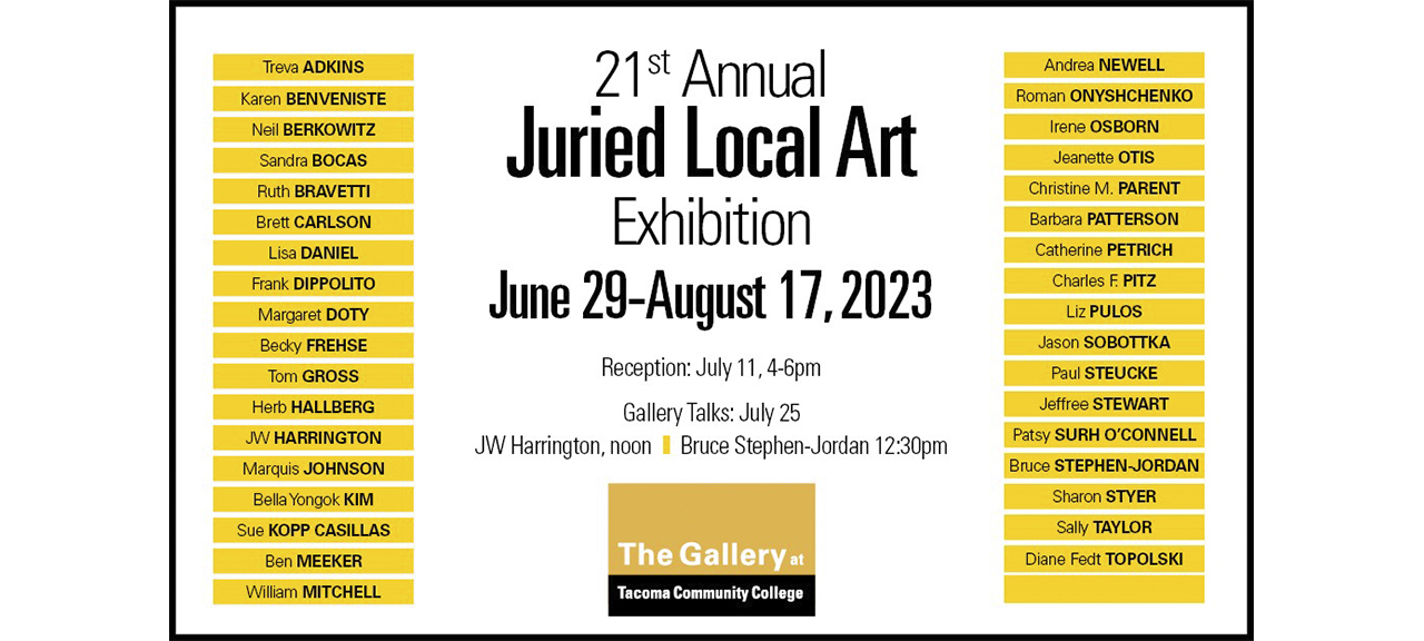 Juried Awards to Be Announced at July 11 Reception
