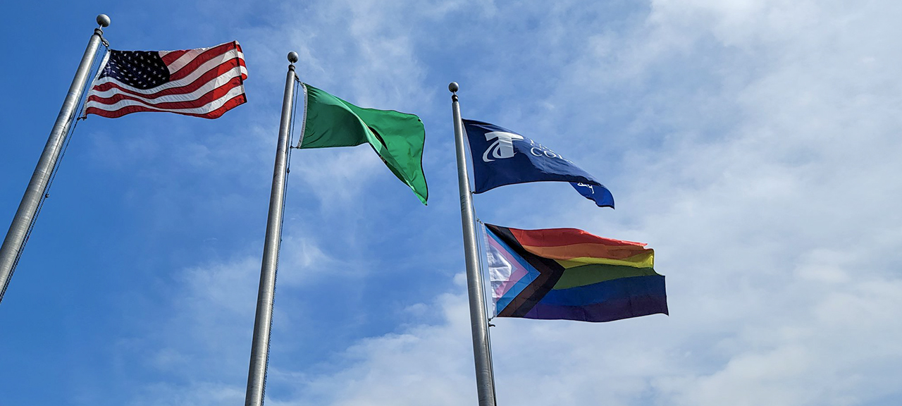 Pride Flag Flies Proudly at TCC