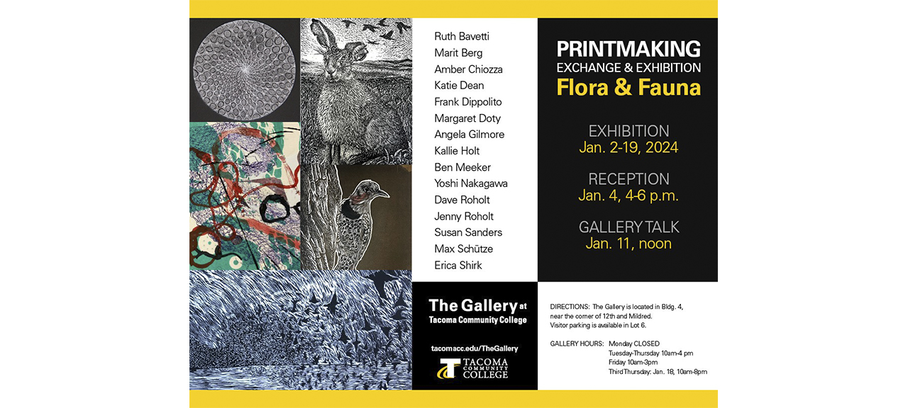 Printmaking Exhibition Opens in January