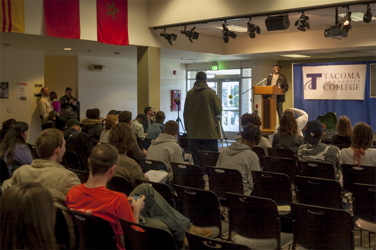 Artist & Lecture presentation in the Student Center