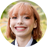 woman smiling