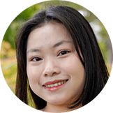 woman smiling